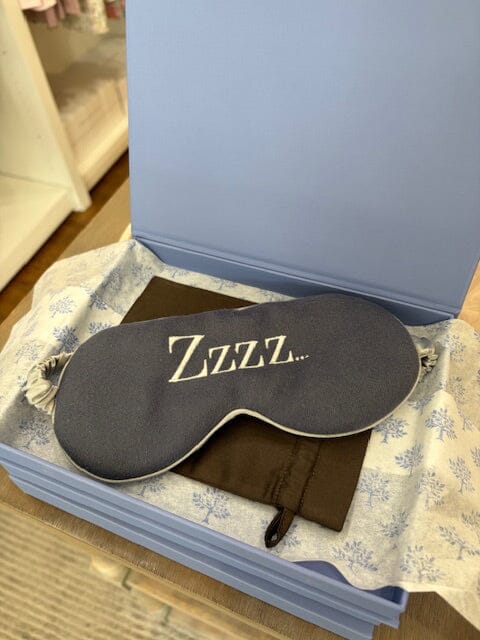 Monogrammed Dream Modal Sleep Mask Matouk Zzzz... Dream Modal 