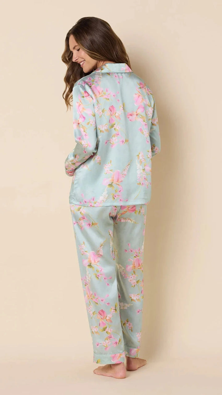 Moonlit Garden Silk Pajama Sleepwear & Loungewear Cats Pajamas 