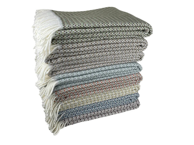 Multi Grain of Rice Throw Blankets Apparel Solutions/A Soft Idea 