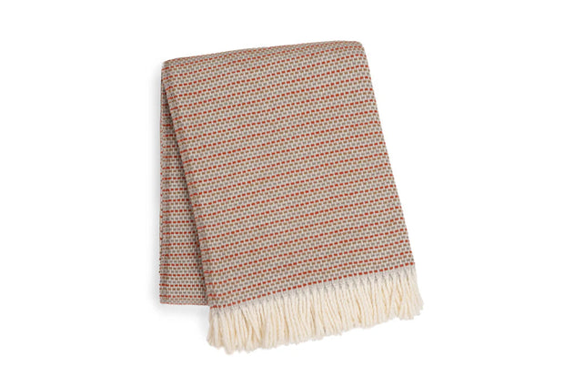 Multi Grain of Rice Throw Blankets Apparel Solutions/A Soft Idea Terracotta 