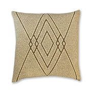 Mystic Square Pillow Decorative Pillow Alicia Adams Cognac/Beige 