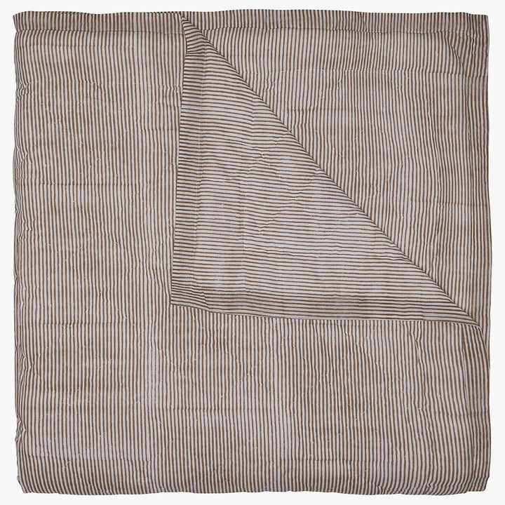 Nandi Quilt Bedding Style John Robshaw Coffee Twin 