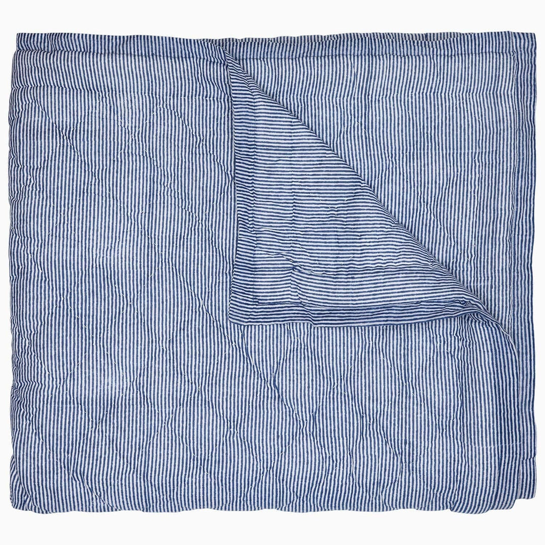 Nandi Quilt Bedding Style John Robshaw Indigo Twin 