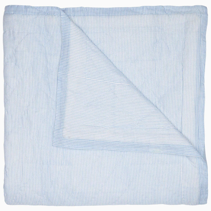 Nandi Quilt Bedding Style John Robshaw Light Indigo Twin 