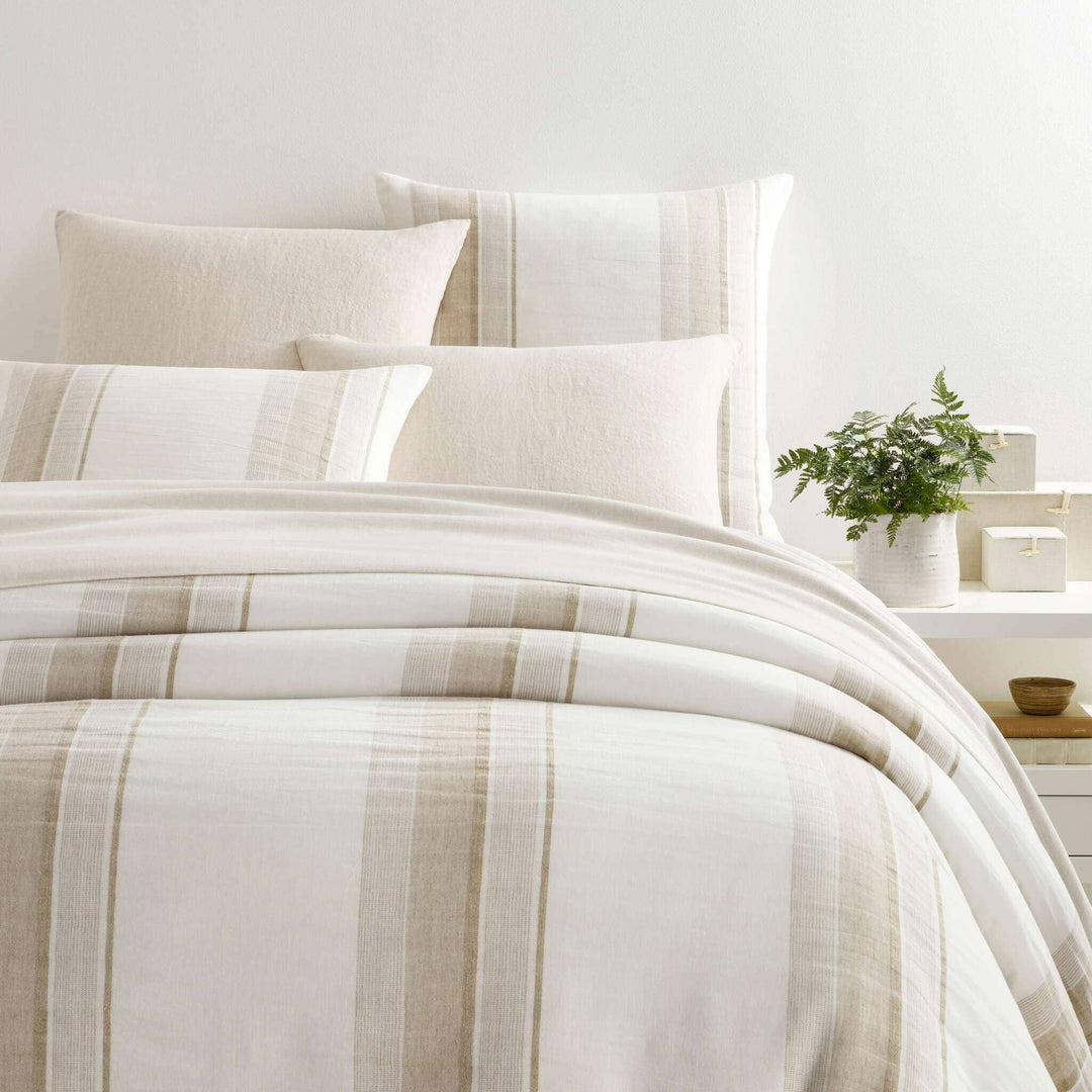 Napa Stripe Duvet Cover Bedding Style Pine Cone Hill 