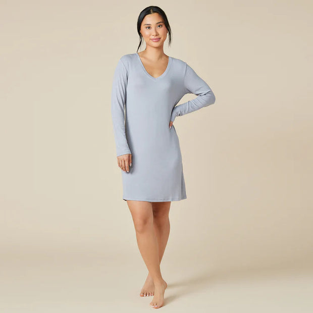 Natalie Classic V-Neck Nightgown Sleepwear & Loungewear Softies 