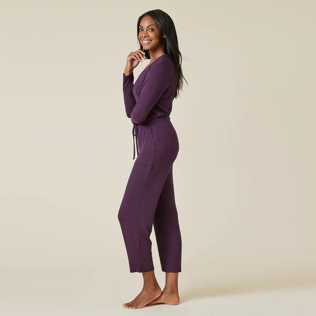 Natalie Classic V-Neck PJ Set Sleepwear & Loungewear Softies 