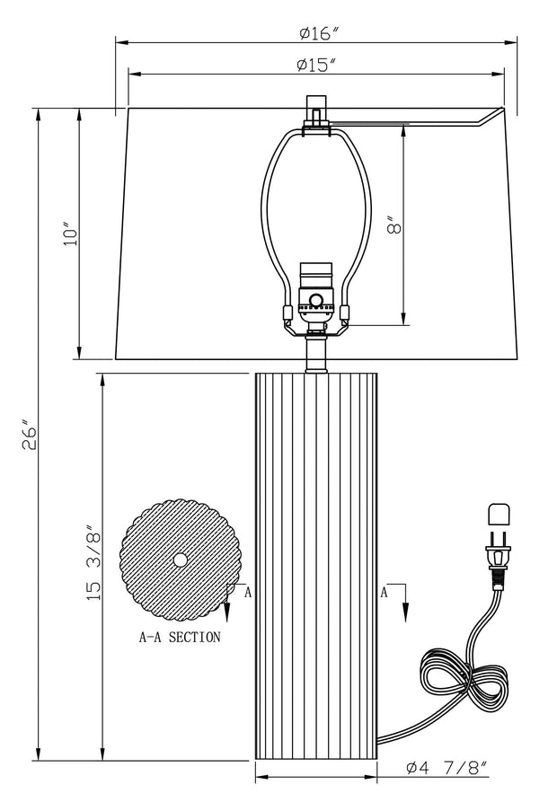 Nelson Table Lamp Lighting Flow Decor 