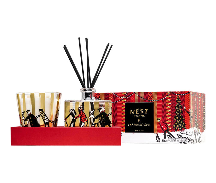 Nest Drawbertson Holiday Diffuser & Candle Set Candle Nest 