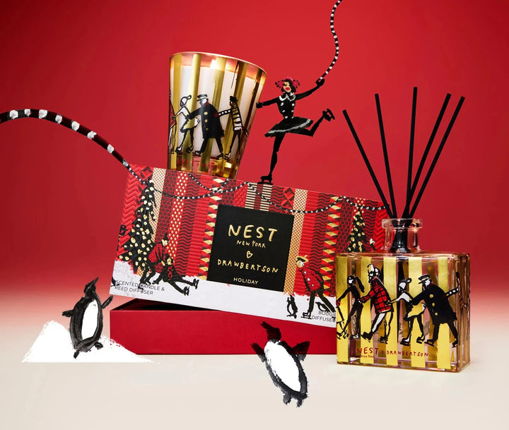Nest Drawbertson Holiday Diffuser & Candle Set Candle Nest 