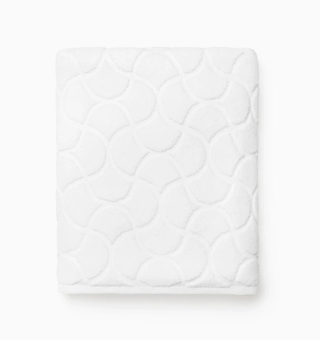 Oasi Bath Towels Bath Linens Sferra Wash Cloth White 