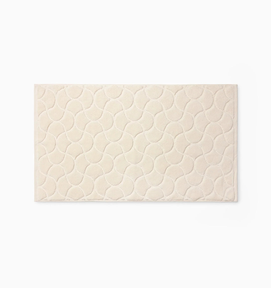 Oasi Tub Mat Bath Linens Sferra Ivory 