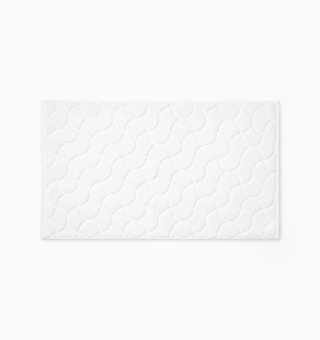 Oasi Tub Mat Bath Linens Sferra White 