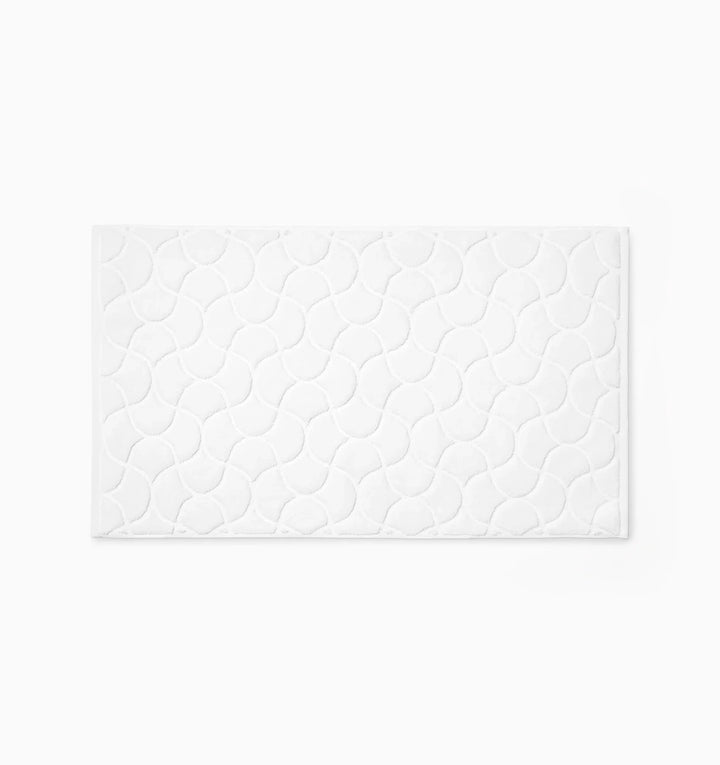 Oasi Tub Mat Bath Linens Sferra White 