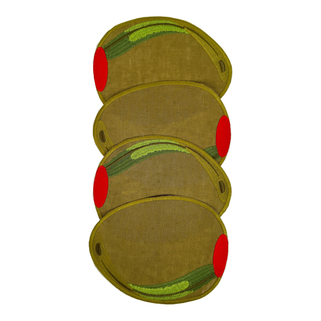 Olive Napkins, set of 4 Biscuit Home 