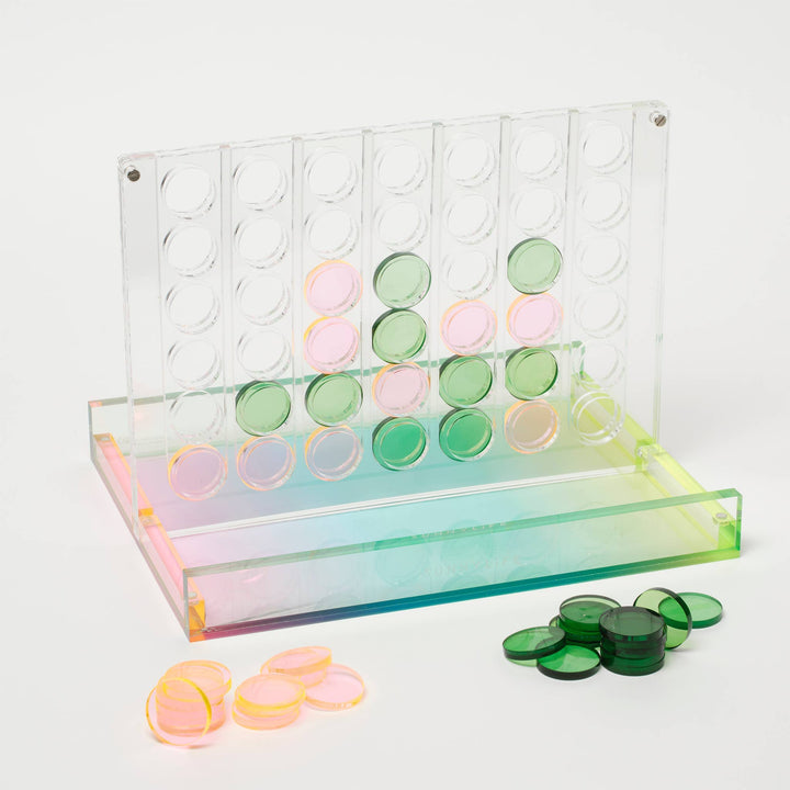 Ombre Lucite 4 in a Row Sherbert Sunnylife 