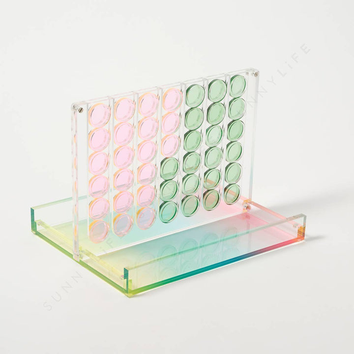 Ombre Lucite 4 in a Row Sherbert Sunnylife 
