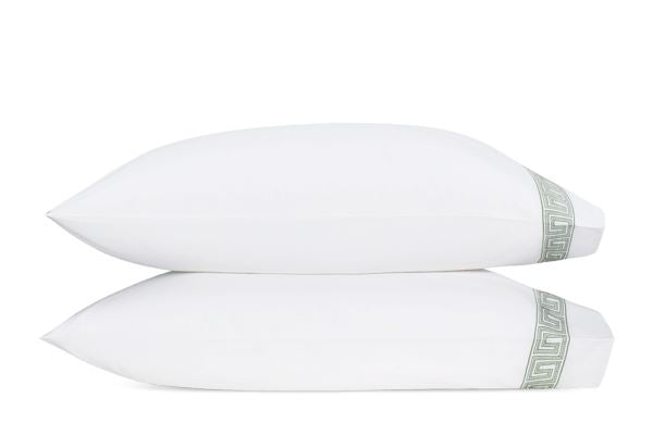 Ophelia King Pillowcases-Pair Bedding Matouk Clover 