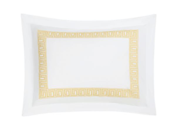 Ophelia King Sham Bedding Matouk Lemon 