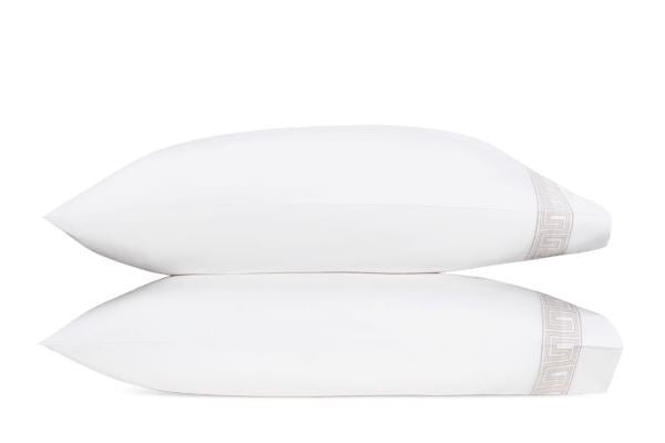 Ophelia Standard Pillowcases- Pair Bedding Matouk Dune 