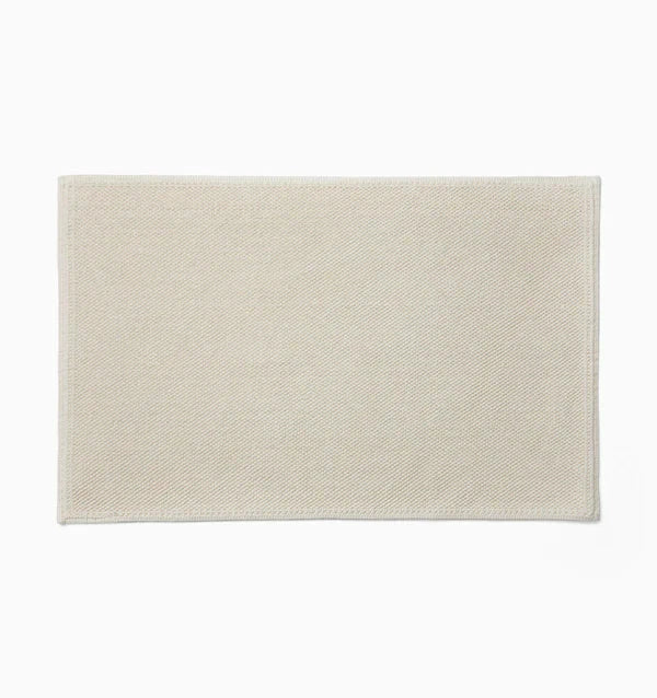 Osini Bath Rug Bath Rug Sferra Ivory 20x31 