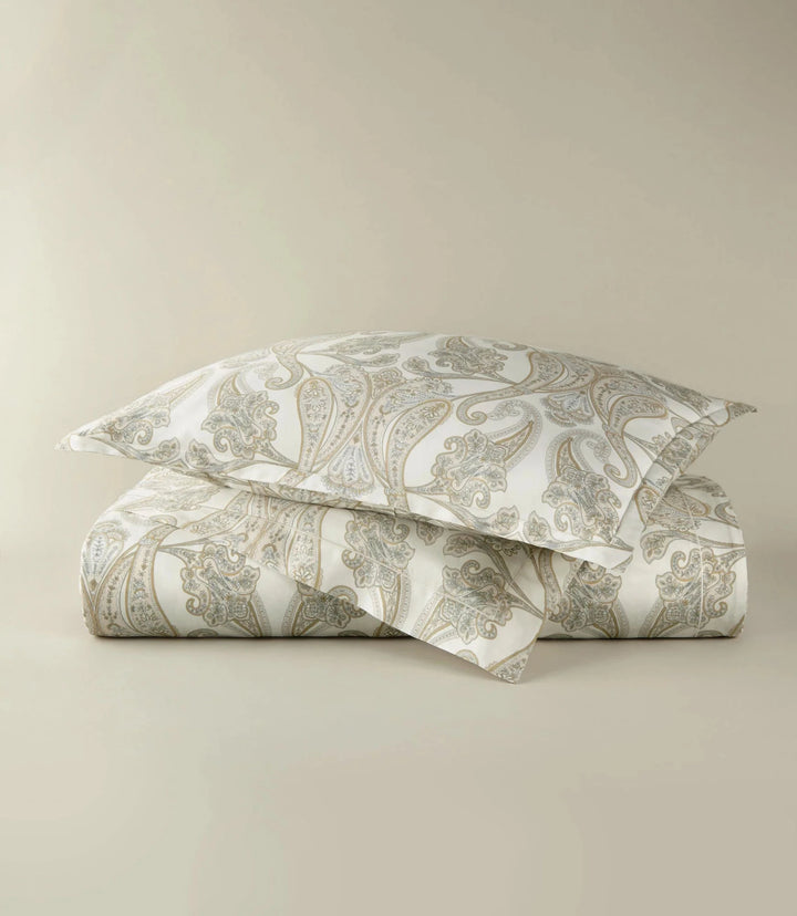 Paisley Pearl Classic Printed Duvet Set Bedding Style Peacock Alley 
