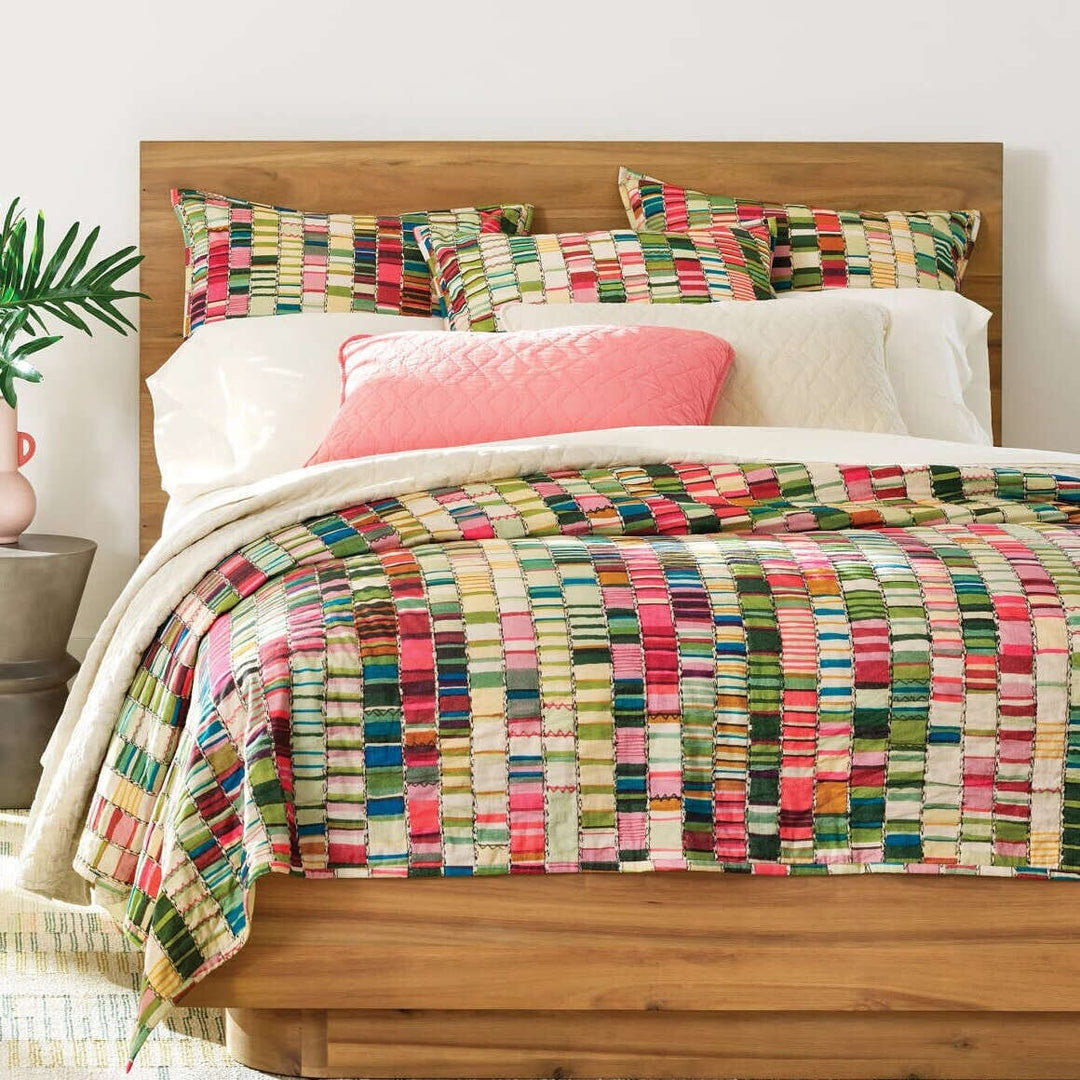 Penelope Stripe Coverlet Bedding Style Pine Cone Hill 