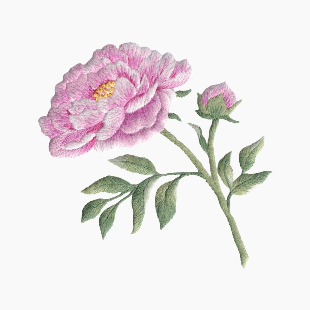 Peony Stem Towel Henry Handwork 