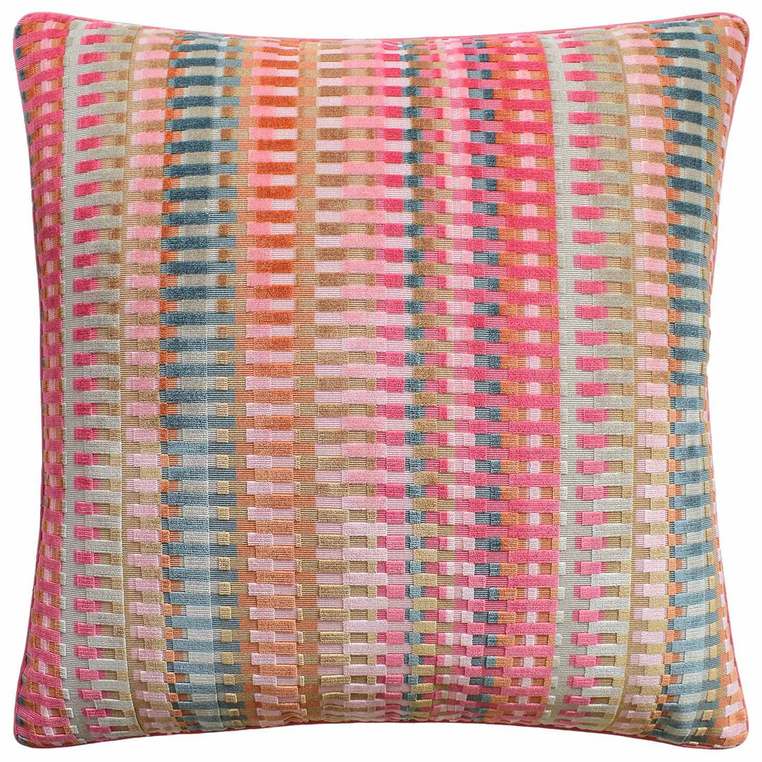 Picket Pillow Decorative Pillow Ryan Studio Russet 22x22 