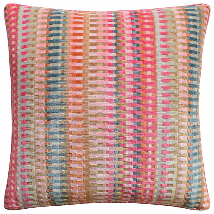 Picket Pillow Decorative Pillow Ryan Studio Russet 22x22 
