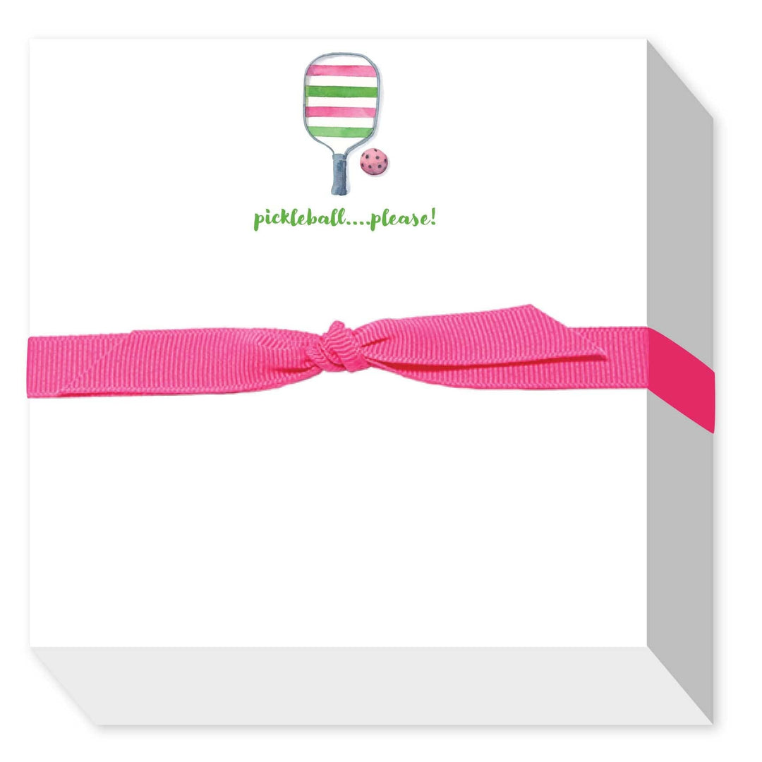 PICKLEBALL, PLEASE! CHUBBIE NOTEPAD Donovan Designs 