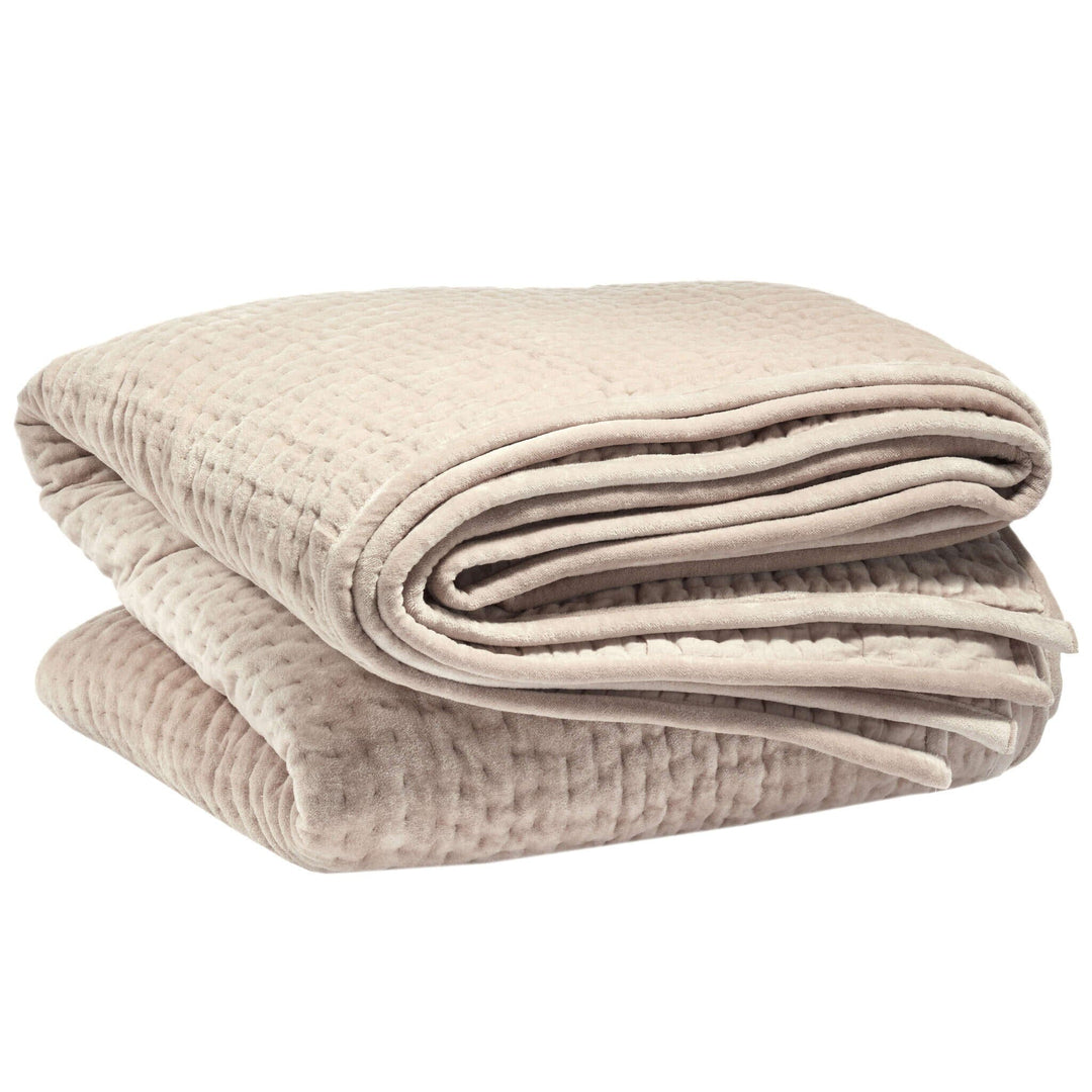 Pine Cone Hill Viola Velvet Quilted Bedding Style Pine Cone Hill 