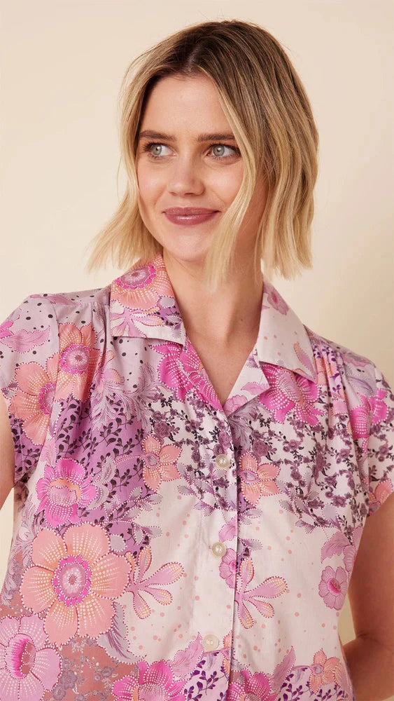 Piper Lux Pima Short Set Sleepwear & Loungewear Cats Pajamas 