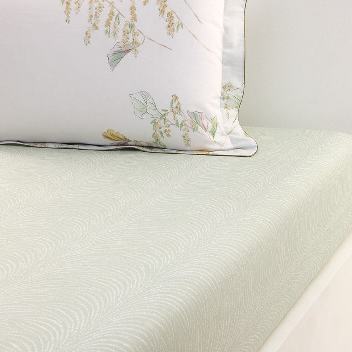Pollen Fitted Sheet Bedding Style Yves Delorme Queen 
