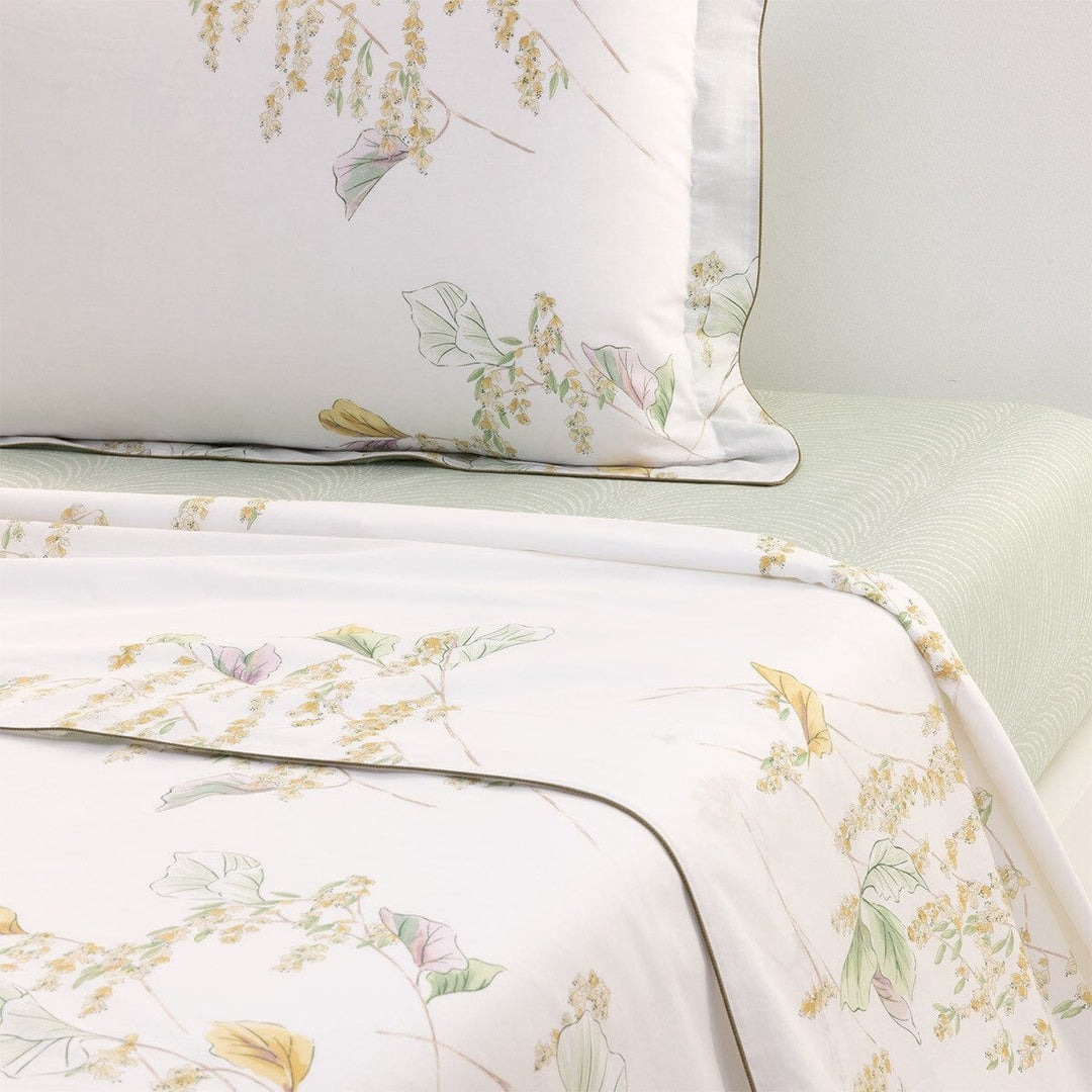 Pollen Flat Sheet Bedding Style Yves Delorme Full/Queen 