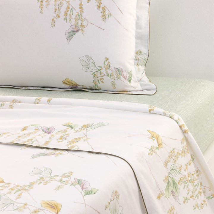 Pollen Flat Sheet Bedding Style Yves Delorme Full/Queen 