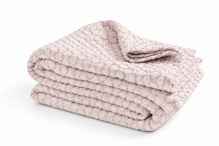 Pom Pom at Home Avalon Coverlet Bedding Pom Pom at Home Blush Twin 