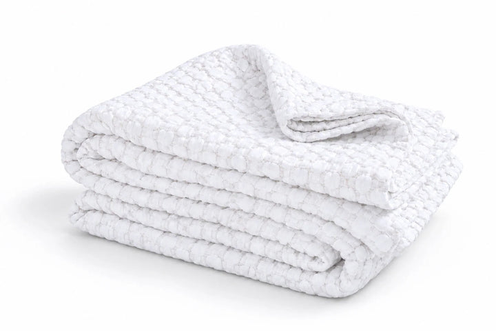Pom Pom at Home Avalon Coverlet Bedding Pom Pom at Home White Twin 