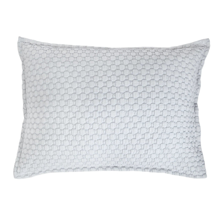 Pom Pom at Home Avalon Sham Bedding Pom Pom at Home Light Blue Standard 