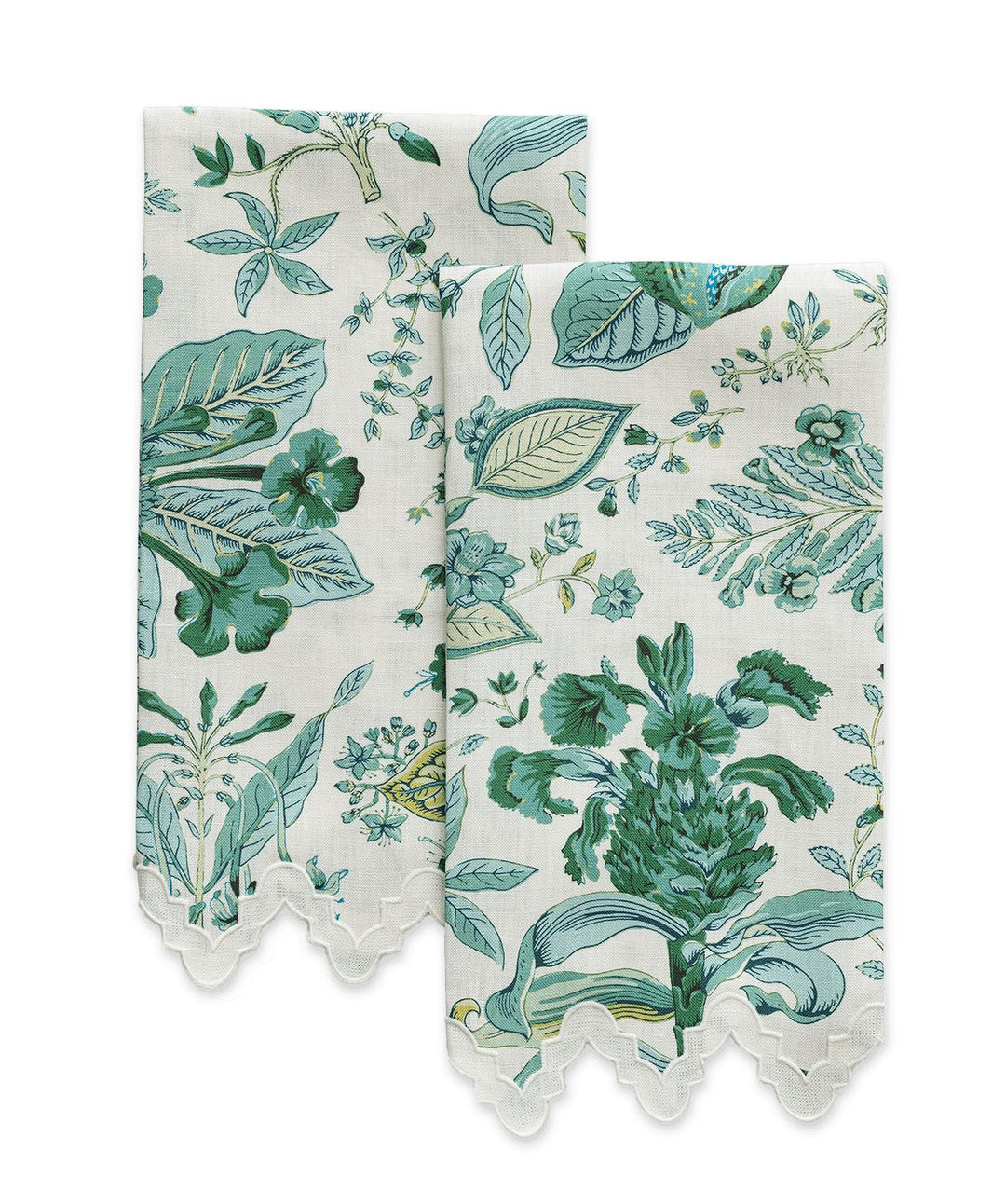 Pomegranate Guest Towel - set of 2 Bath Linens Matouk 