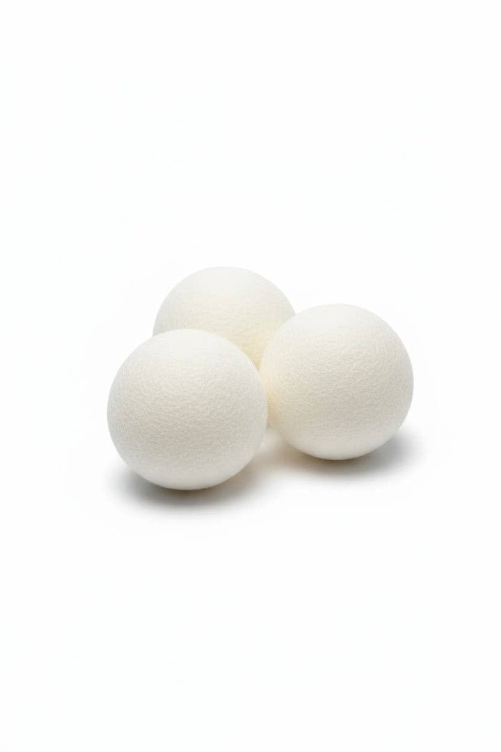 Pure Wool Laundry Drying Balls, Reusable Anti-Static Butterfly&Bee White 