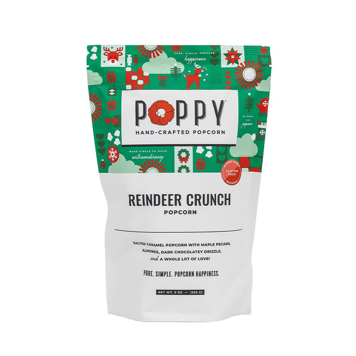 Reindeer Crunch Popcorn Poppy Hand-Crafted Popcorn 