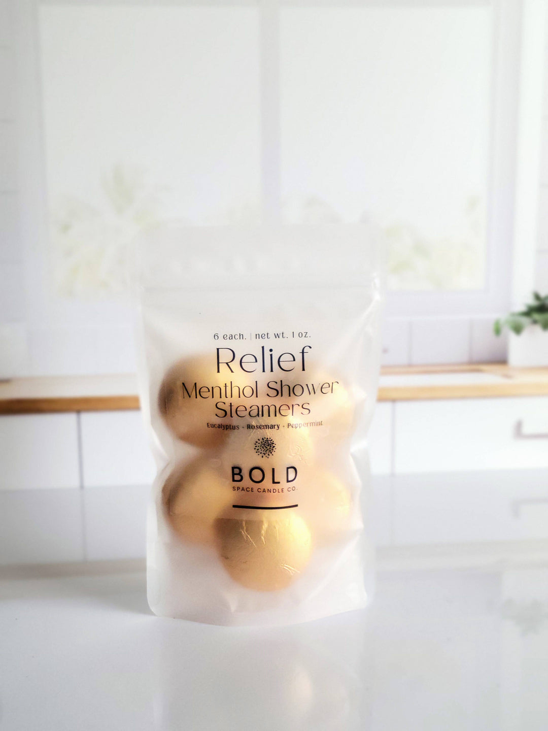 Relief - Eucalyptus & Rosemary Menthol Shower Steamers Bath & Body Bold Space Candle Co. 