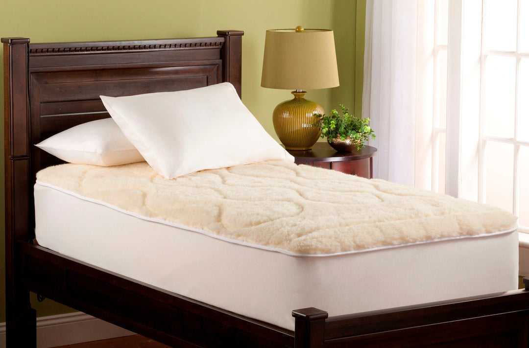 Reversible Merino Wool Mattress Pad Bedding Downright 