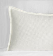 Rombo King Sham Bedding Style Sferra Oyster 