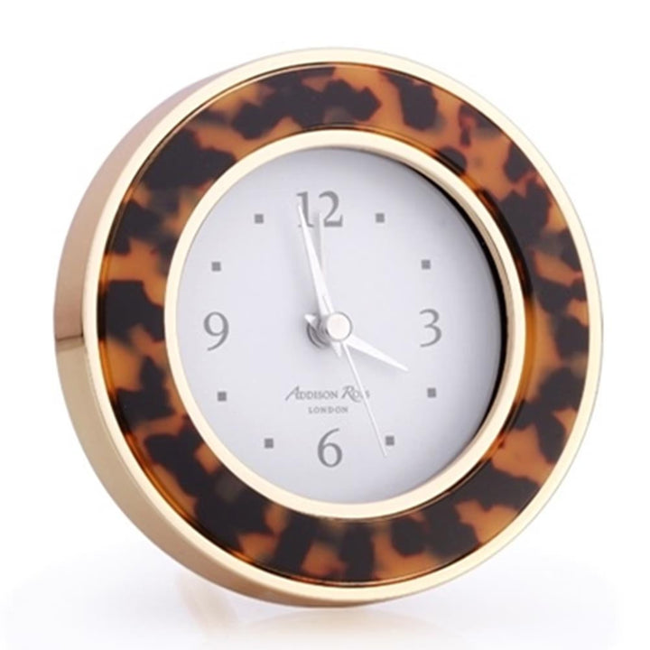 Round Alarm Clock Gifts Addison Ross Tortoiseshell 