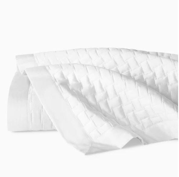 Sampietrini Full/Queen Quilt Bedding Style Sferra White 