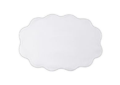 Scallop Oval Placemat- Set of 4 Table Linens Matouk 
