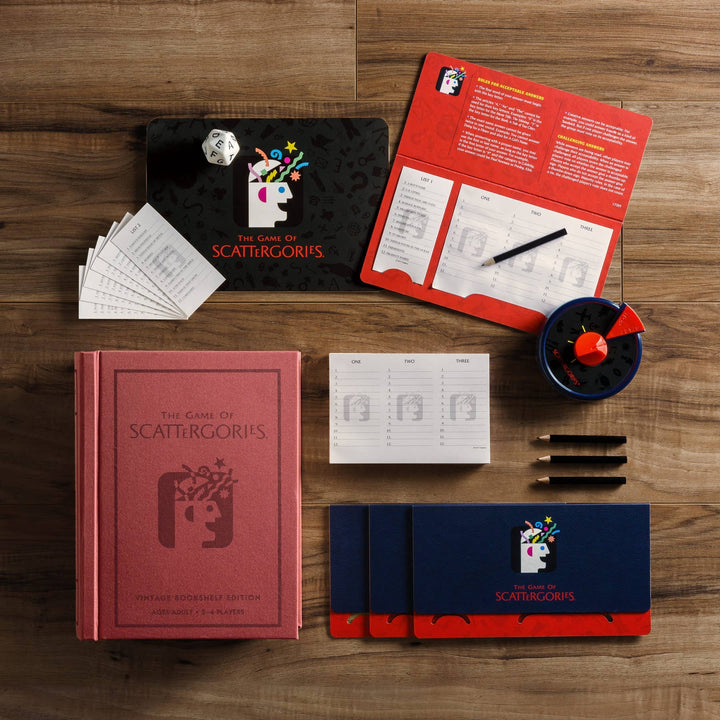 Scattergories Vintage Bookshelf Edition WS Game Company 