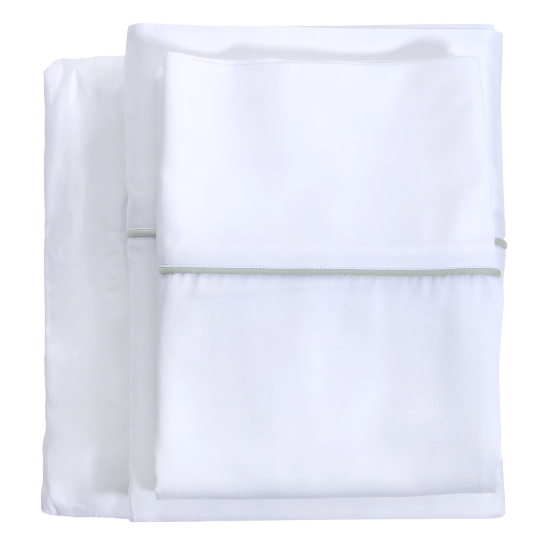 Sheena Sheet Set Bedding Style Pom Pom at Home Seaglass Queen 